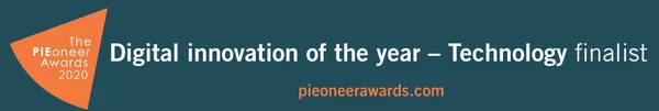 Finalist, Digital innovation of the year: Technology, The PIEoneer Awards 2020
