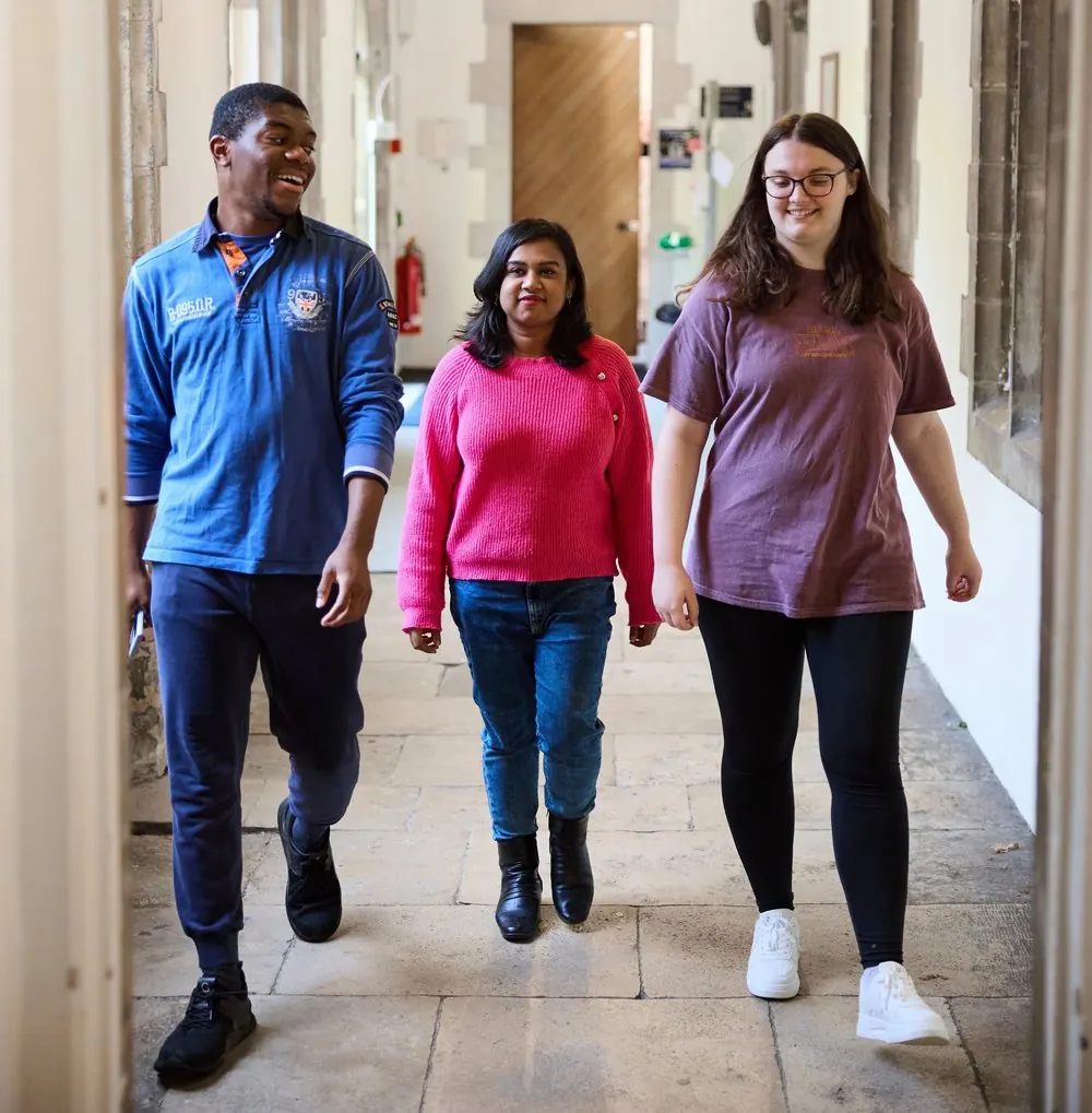 Students at University of Chichester