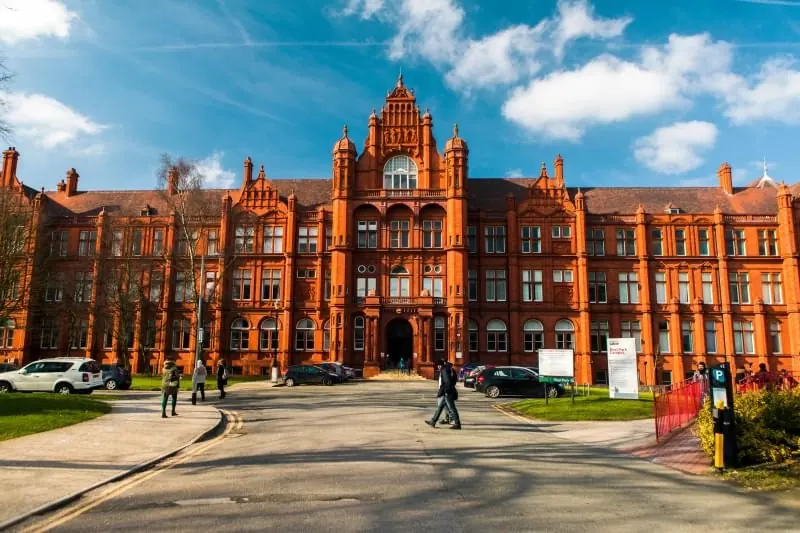 Students at University of Salford