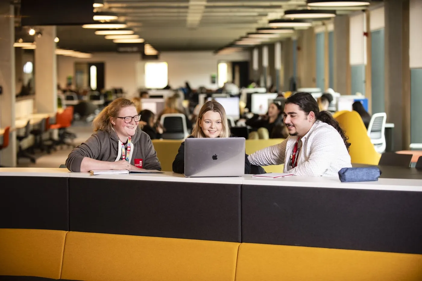University of Staffordshire students on campus